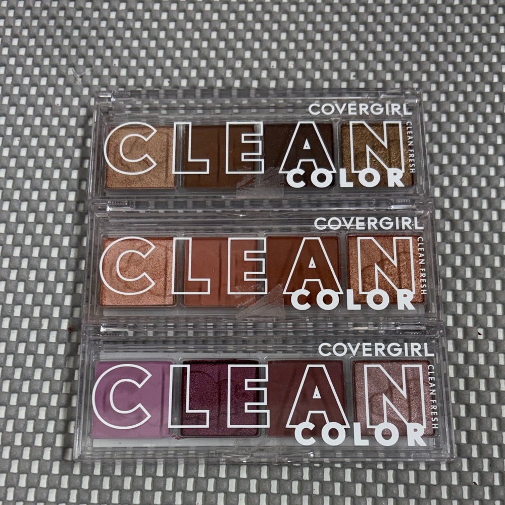 Covergirl Clean Color Eyeshadow Palettes